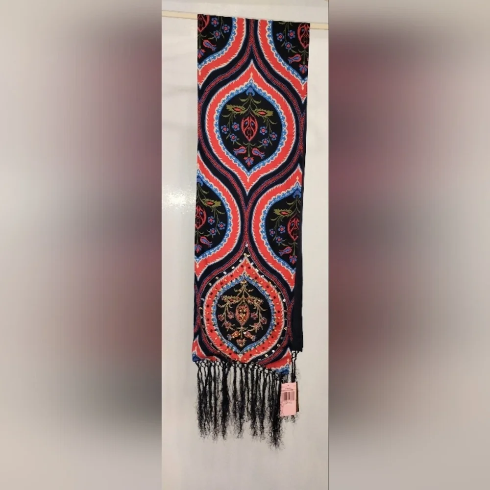 JUICY COUTURE BEADED SILK WRAP NWT